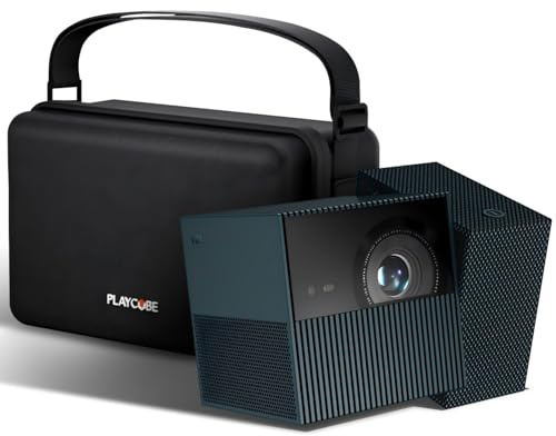 TCL PlayCube DLP Mini Beamer 4K und Individuelle Beamertasche