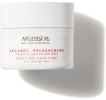 ARGAND'OR vegane Arganöl Pflegecreme 50 ml Für trockene und sehr trockene Haut Extra reichhaltig und regenerierend VERGLEICHSSIEGER 2024 Gesichtspflege für Tag und Nacht Vegan