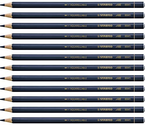 STABILO - Buntstift für fast alle Oberflächen - All - 12er Pack - blau