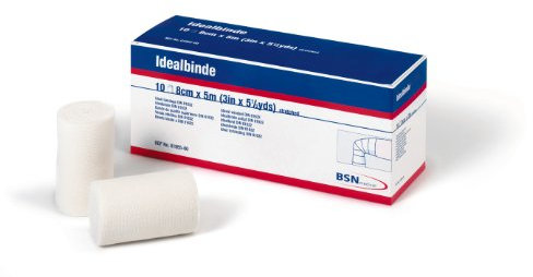 Idealbinde Color 5 m x 10 cm blau 10 Stück