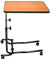 Days Table de Lit, Bureau Portable avec Roulettes, Surface d'Écriture à Utiliser dans le Lit ou en Fauteuil Roulant, Bureau Mobile avec Hauteur Réglable et Plateau Laminé