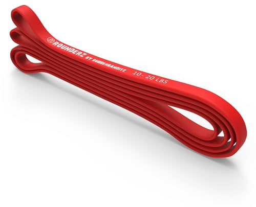 Pull up Band - #2 - 20 - 35 lbs. (9 - 16 kg) Resistance with Pullup PDF - Resistance. For Assisted Pull-Ups Muscle Ups Calisthenics CrossFit Powerlifting Physical Therapy Pilates Stretching Street Workouts Full-Body Functional Fitness Workouts