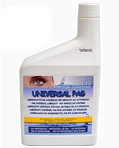 Olio lubrificante per compressori pag universale con tracciante uv - 1 lt