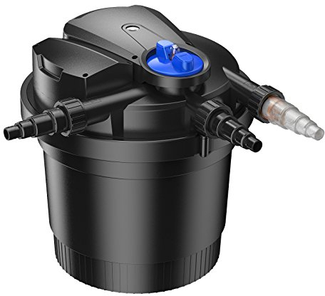 SunSun CPA-5000 Filtro a pressione per laghetto con UVC da 11 W integrato Per max 8.000 litri