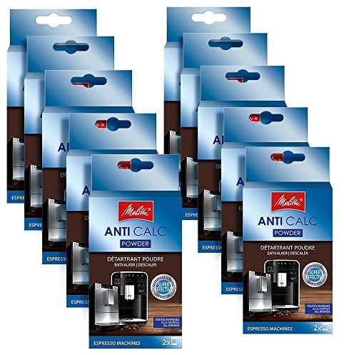 10er SET Melitta Entkalker ANTI CALC / Kaffeemaschinen-Entkalker