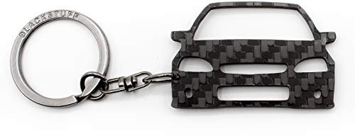 BlackStuff Porte-Clés en Fibre de Carbone Compatible avec Civic EJ9 1995-2000 Voiture