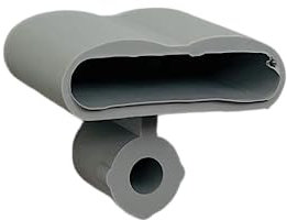 wiedergutschlafen 10er Set Kappen zur Befestigung von Leisten im Lattenrost (107_40x30x8 mm)