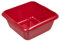 TML Glitter Red 7 Liter Square Bowl