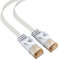 mumbi LAN Kabel 1,5m CAT 6 Netzwerkkabel Flachkabel CAT6 Ethernet Kabel Patchkabel RJ45 1,5Meter, weiss