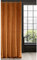 Eurofirany RIA Blickdicht Samtvorhang mit Ösen-1 STK. Einfarbig Thermogardine, Verdunklungsvorhänge, Wohnzimmer, Schlafzimmer, Lounge, 290 g/m2, Velvet, Rostbraun, 140x250cm