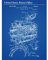 Artery8 Whittle Power Jet Engine Aircraft Propulsion 1946 Patent Unframed Wall Art Print Poster Home Decor Premium Motor Wand Zuhause Deko