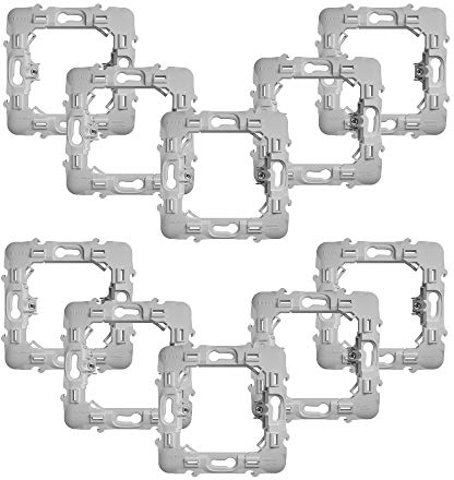 FIBARO Lot de 10 adaptateurs pour Montage de modules Walli sur façades Schneider