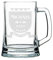 Chope à bière personnalisée - Nom, Année, Rôle