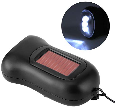 Linterna de dínamo de alta eficiencia, linterna de manivela, bombilla LED recargable para acampar al aire libre