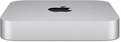 2020 Apple Mac Mini with Apple M1 Chip with 8-Core CPU (8GB RAM, 256GB SSD Storage) Silver (Renewed)