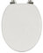 WOLTU Wooden Toilet Seat, Soft Close WC Seat with Strong Hinge Ideal for Standard Toilet