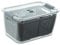 3-in-1 Kitchen Fridge Drainage Basket with Lid Fresh Produce Vegetable Fruit Fresh-Keeping Partitions Storage Box Organizer Containers - Gray (Gray)