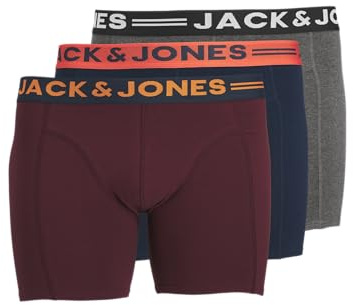 Jack & Jones Herren Jaclichfield Trunks Noos 3 Pack Pls Jaclichfield Trunks Noos 3 Pack Pls (3er Pack)