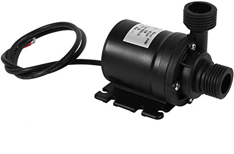 Mumusuki Tauchwasserpumpe, Leise Mini-Wasserzirkulation mit Netzkabel für Hydroponik-Garten-Wasserfall-Teich-Aquarium-Brunnen