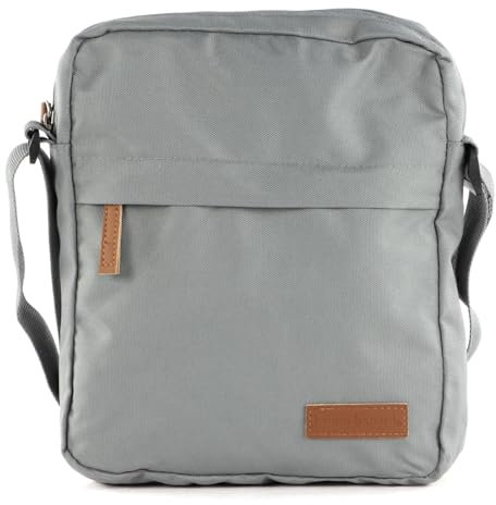bruno banani Schultertasche Umhängetasche Shoulder Bag Grey grau