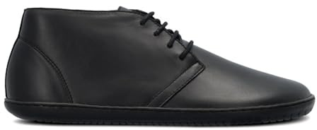 GROUNDIES® Milano Barefoot+ Men Herren Barfußschuhe Schnürschuhe Straßenschuhe Alltagsschuhe Freizeitschuhe flexibel leicht rutschfest flach weit Leder extra breit