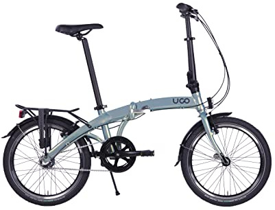 U.GO Unisex-Adult Dare i3 Klappräder, Grun, Uni