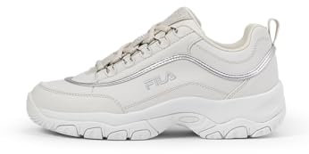 FILA Damen Strada F wmn Sneaker, Nimbus Cloud-Silver, 40 EU