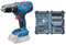 Bosch Professional 18V System Akku Schlagbohrschrauber GSB 18V-21 (ohne Akkus und Ladegerät, im Karton) + 35tlg. MultiConstruction Bohrer- und Impact Control Schrauberbit-Set, Zubehör