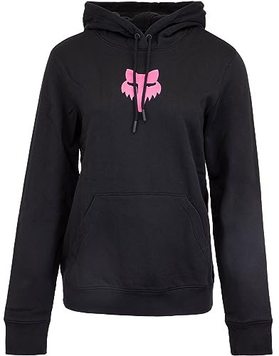 Fox Head Hoody Damen (XL, Black/pink)