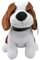 Dortech Cute Puppy V2 Door Stop for Home, 1kg Heavy Weighted Animal Door Stopper Floor, Soft Cuddly Fabric Stuffed Decorative Animal Door Stopper for Interior, Kids Room, Bedroom, Home & Office Décor