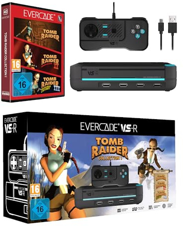 Blaze Evercade VS-R & Tomb Raider Col. 1