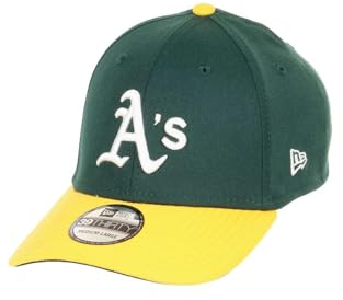 New Era Oakland Athletics MLB Two Tone Green Gold 39Thirty Stretch Cap - L-XL