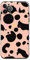 Berkin Arts Compatible with iPhone 13 Pro Case Flexible Silicone Cover Rose Gold Cow Prints Abstract Sweet Spots Cyberpunk Animal Skin Attractive