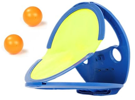 EIHI 2024 Neu Fangballspiel, Outdoor Spielzeug Gartenspiele Kinder,Toss and Catch Ballspiel, Fangspiel mit Ball für Kinder ab 6 Jahren(mit 2 Bällen)