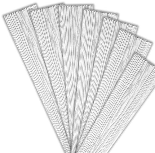 Lot de 10 m² / 60 panneaux de plafond, texture 3D, aspect bois, en polystyrène extrudé (XPS), 100 x 16,7 cm (P4-02)