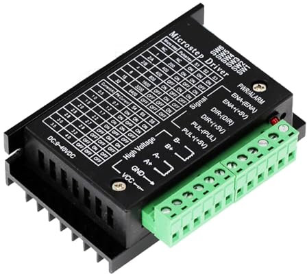 1pcs Schrittmotortreiber für TB6600 Nema17/23/34 Schrittmotortreiber 4A 9-42V 32 Segmente, Geeignet 42/57/86 Typ 2/4 Phasen Schrittmotor, Schrittmotor Treiber für 3D Drucker/CNC