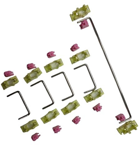 Ddujbtp Mechanical Keyboard Stabilizers Set For 61/87/104/108 Layout Keyboards Enhances Typing Experience