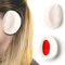 WeddHuis 1 Paire de protège-oreilles pour femmes, Protège-oreilles en laine standard, protège-oreilles (beige)
