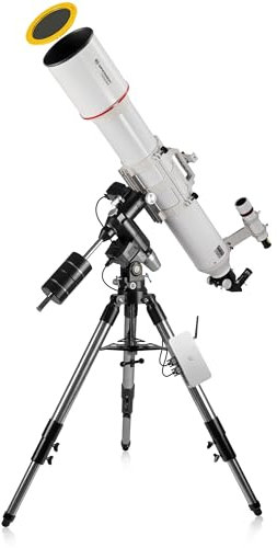 Bresser Messier AR152L/1200 EXOS-2 PMC-Eight Goto Telescope Set, 152mm Aperture, 1200mm Focal Distance, Solar Filter, Drop, WiFi, App