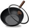 Jobin Wok Non Stick with Lid, 28cm Aluminium Frying Pan, Ideal for Induction, Gas, All Hobs