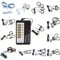 Estim Sex Reizstromgerät set, Penis Ringe Elektrische Stimulation Erwachsene Sm Männer Frauen Paare