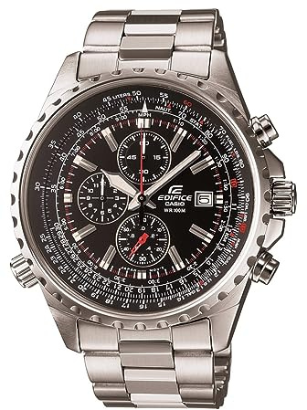 Casio Men's EF527D-1AV Edifice Stainless Steel Multi-Function Watch