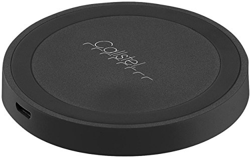 Callstel Kabellose Ladestation: Induktions-Ladestation für Qi-kompatible Smartphones, 5 Watt, 5 Volt (Ladegerät Induktiv, Ladegerät kabellos, Lade)