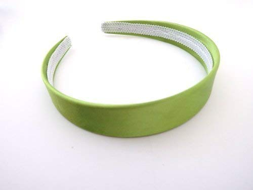 2.5 CM Breit Satin Kopfband Haarband Alice Band Flexibel - Grün