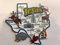 Texas-Kühlschrankmagnet.