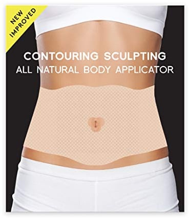 Envoltura aplicadora de contorno corporal totalmente natural que esculpe el vientre para definirlo - Envoltura aplicadora corporal nueva y mejorada fácil de usar - por Shape and Tone(10 wraps)