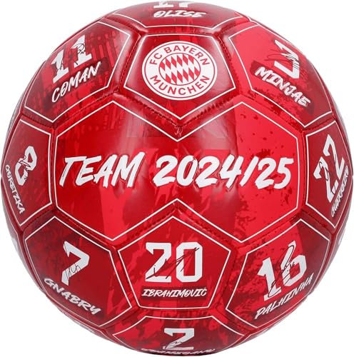 FC Bayern München Fußball Signature 2024/25 Unterschriften Ball Gr. 5 FCB