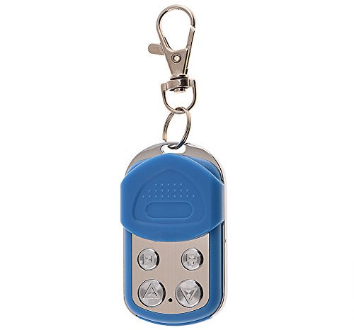 Mando a distancia universal Duplicador 433.92 MHz 4 canales para puertas de garaje puerta alarma (azul)