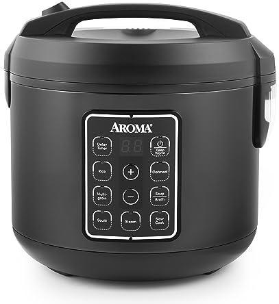 AROMA® 12-Cup (Cooked) Digital Rice & Grain Multicooker (ARC-966BD)