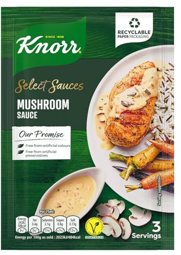 Knorr Mushroom Sauce Mix 40g Each